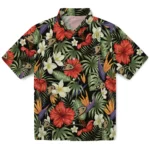 Anaheim Ducks Hawaiian Shirt - Hawaii Floral Hibiscus