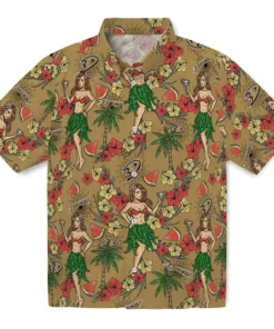 Anaheim Ducks Hawaiian Shirt - Hawaiian Girls Design