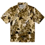 Anaheim Ducks Hawaiian Shirt - Hibiscus Arrangement
