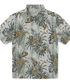 Anaheim Ducks Hawaiian Shirt - Hibiscus Designs