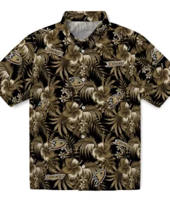 Anaheim Ducks Hawaiian Shirt - Hibiscus Exotic