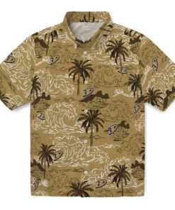 Anaheim Ducks Hawaiian Shirt - Wave Palm