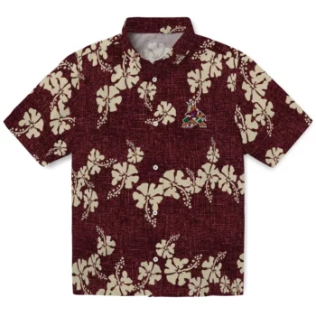Arizona Coyotes Hawaiian Shirt - 50th State Flower