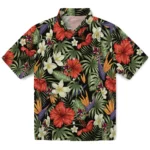 Arizona Coyotes Hawaiian Shirt - Hawaii Floral Hibiscus