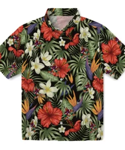 Arizona Coyotes Hawaiian Shirt - Hawaii Floral Hibiscus