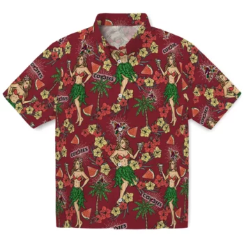 Arizona Coyotes Hawaiian Shirt - Hawaiian Girls Design