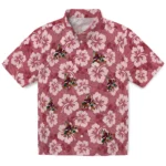 Arizona Coyotes Hawaiian Shirt - Hibiscus Cluster