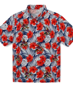 Arizona Coyotes Hawaiian Shirt - Hibiscus Fiesta