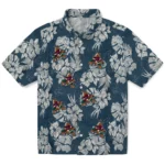 Arizona Coyotes Hawaiian Shirt - Hibiscus Flowers