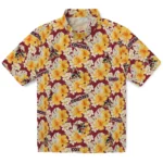Arizona Coyotes Hawaiian Shirt - Hibiscus Tropics