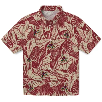 Arizona Coyotes Hawaiian Shirt - Monstera Layer