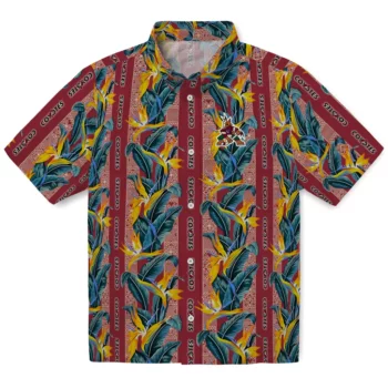 Arizona Coyotes Hawaiian Shirt - Paradise Vines