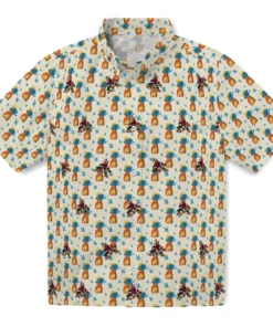 Arizona Coyotes Hawaiian Shirt - Pineapple Delight