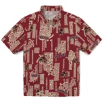 Arizona Coyotes Hawaiian Shirt - Turtle Lines