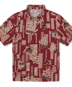 Arizona Coyotes Hawaiian Shirt - Turtle Lines