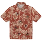 Arizona Coyotes Hawaiian Shirt - Vintage Palm Tree