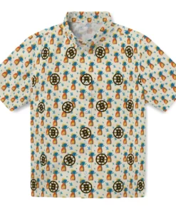 Boston Bruins Hawaiian Shirt - Pineapple Delight