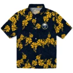 Buffalo Sabres Hawaiian Shirt - 50th State Flower