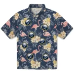 Buffalo Sabres Hawaiian Shirt - Flamingo Hibiscus