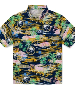 Buffalo Sabres Hawaiian Shirt - Hawaii Island