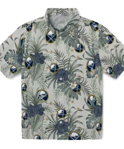 Buffalo Sabres Hawaiian Shirt - Hibiscus Designs