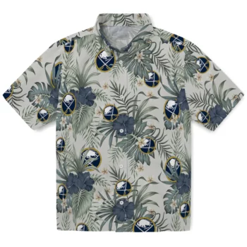 Buffalo Sabres Hawaiian Shirt - Hibiscus Designs