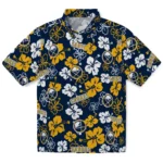 Buffalo Sabres Hawaiian Shirt - Hibiscus Flower Design