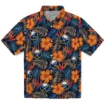 Buffalo Sabres Hawaiian Shirt - Hibiscus Foliage