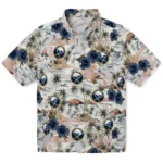 Buffalo Sabres Hawaiian Shirt - Hibiscus Seaside