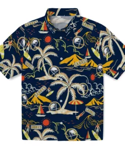 Buffalo Sabres Hawaiian Shirt - Palm Tree Island