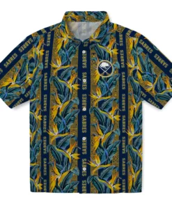 Buffalo Sabres Hawaiian Shirt - Paradise Vines
