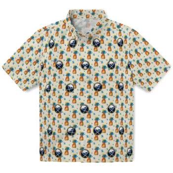 Buffalo Sabres Hawaiian Shirt - Pineapple Delight