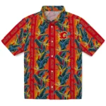 Calgary Flames Hawaiian Shirt - Paradise Vinesa