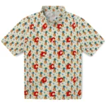 Calgary Flames Hawaiian Shirt - Pineapple Delight