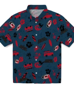 Carolina Hurricanes Hawaiian Shirt - Beach Vibe