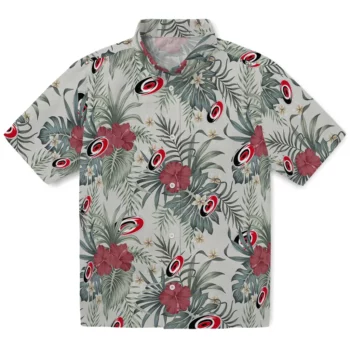 Carolina Hurricanes Hawaiian Shirt - Hibiscus Designs