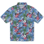 Carolina Hurricanes Hawaiian Shirt - Pineapple Bouquet