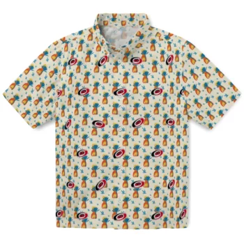Carolina Hurricanes Hawaiian Shirt - Pineapple Delight