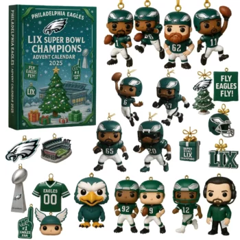 Philadelphia Eagles LIX Super Bowl Champions Advent Calendar 2025