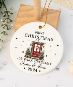 First Christmas In Our New Home, Happy New Home Gift, New Home Tree Decor, Couples Gift, New Home Keepsake Gift, Housewarming Bauble Gift