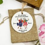 Personalized Best Friend Ornament, Besties Ornament, Friendship Ornament, Best Friend Gift, Custom Friend Gift, BFF Gift, Gift for Her