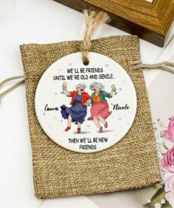 Personalized Best Friend Ornament, Besties Ornament, Friendship Ornament, Best Friend Gift, Custom Friend Gift, BFF Gift, Gift for Her