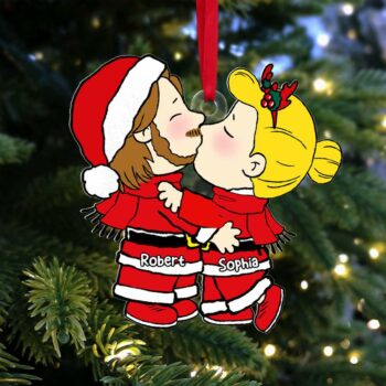 Personalized Gift For Couple Christmas Ornamen