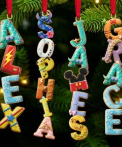 Alphabet Gingerbread Ornament - Personalized Gift For Christmas Ornament