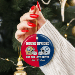 Personalized Gifts For American Football Lovers Family Christmas Ornament