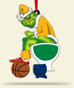 Personalized Gifts For Basketball Lovers Christmas Ornament Naughty Rivalry Players