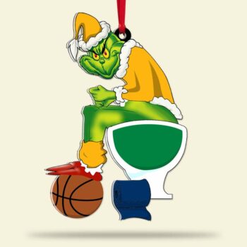 Personalized Gifts For Basketball Lovers Christmas Ornament Naughty Rivalry Players
