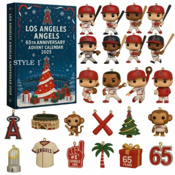 Los Angeles Angels Advent Calendar 2025 65TH Anniversary