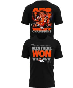2025 AFC West Division Champions Denver Broncos T-Shirt