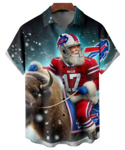 2025 Buffalo Bills Santa Hawaiian Shirt